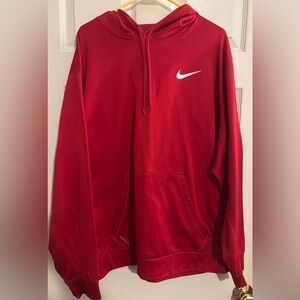 Nike Men's Therma-Fit  Bold Red Pullover Hoodie